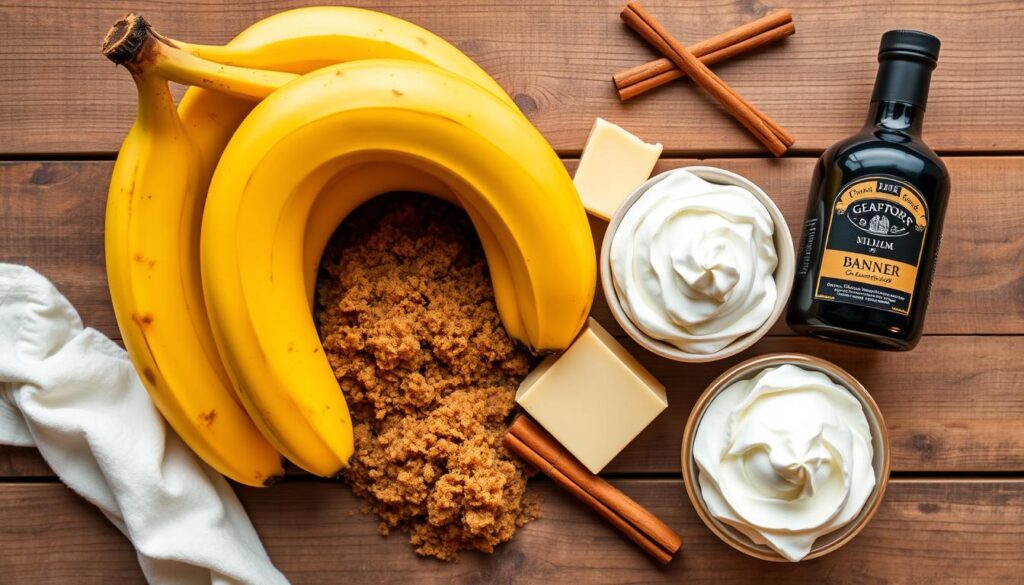 Banana Foster Cake Ingredients Banana Foster Cake Ingredients
