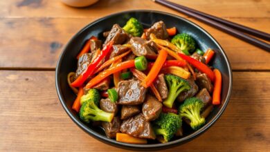 Quick and easy beef stir-fry