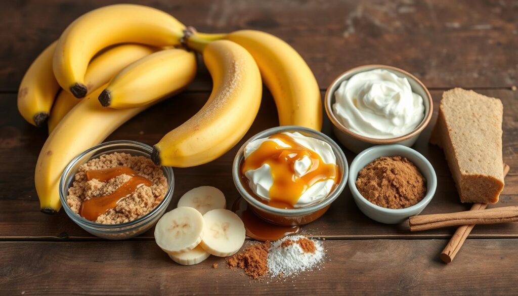 Banana Foster Cheesecake Ingredients