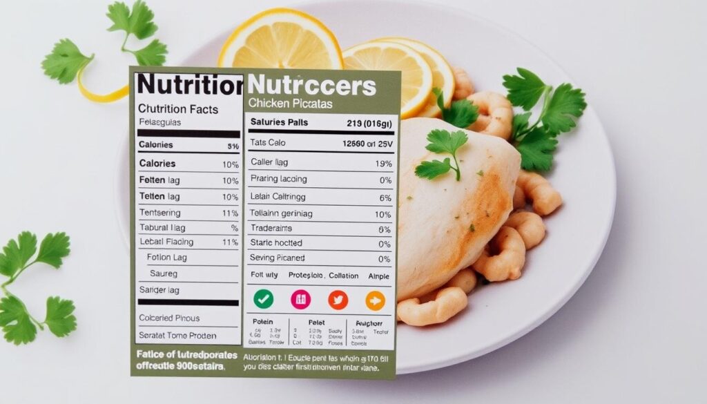 Chicken Piccata Nutrition Facts