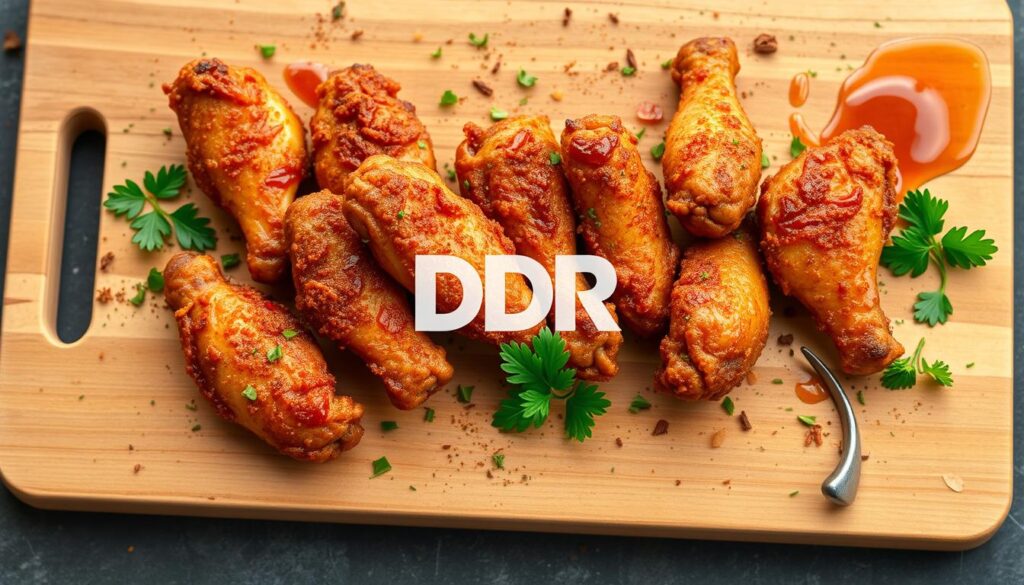 Crispy Air Fryer Wings Preparation