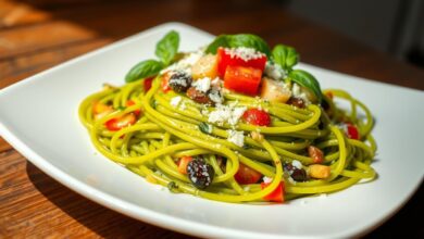 Green Spaghetti Recipe