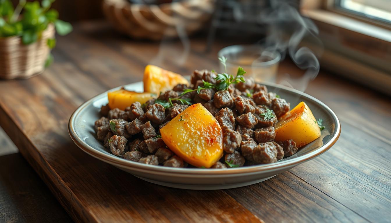 Ground Beef and Potatoes