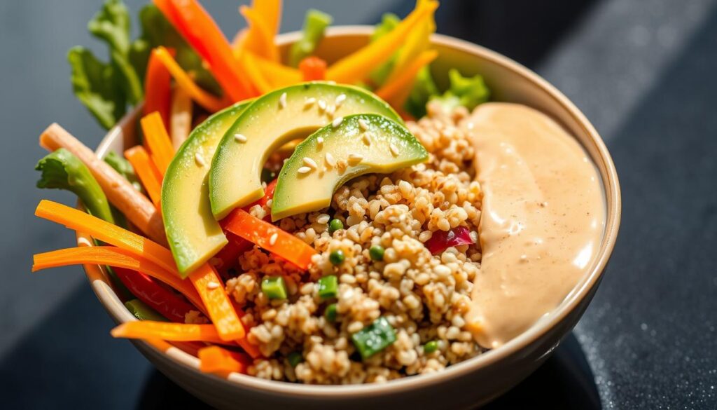 Healthy Spring Roll Bowl Nutrition