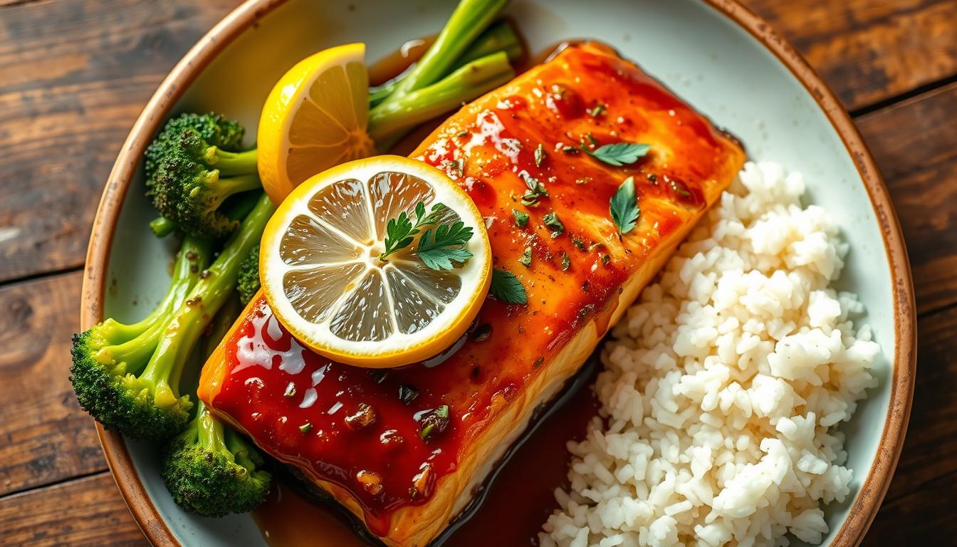 Honey Garlic Salmon