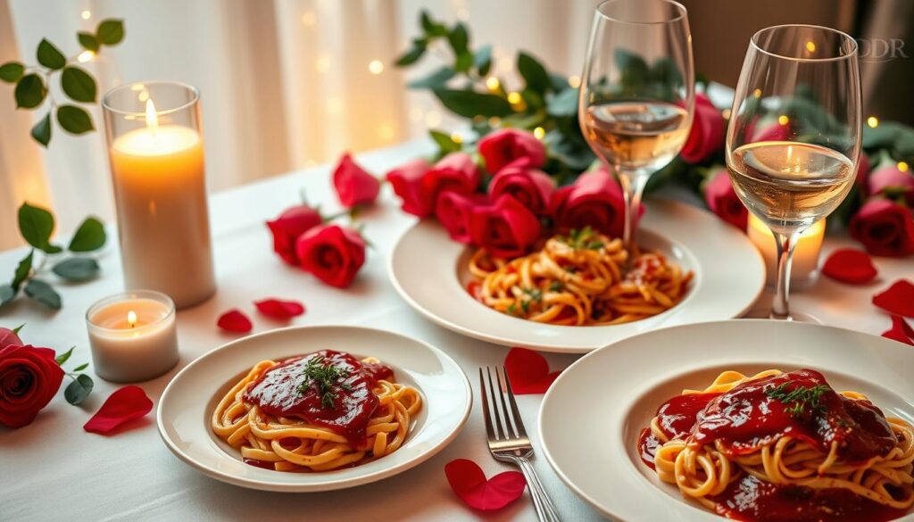 Romantic Pasta Dinner