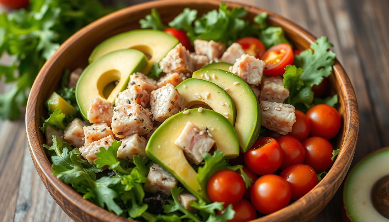 Tuna Avocado Bowl