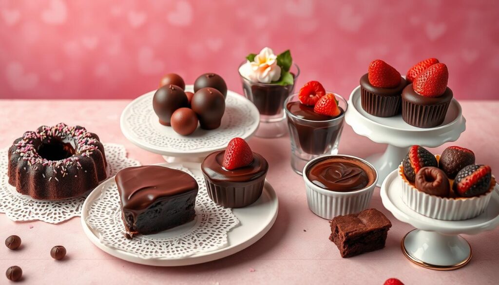 Valentine's Day Chocolate Desserts