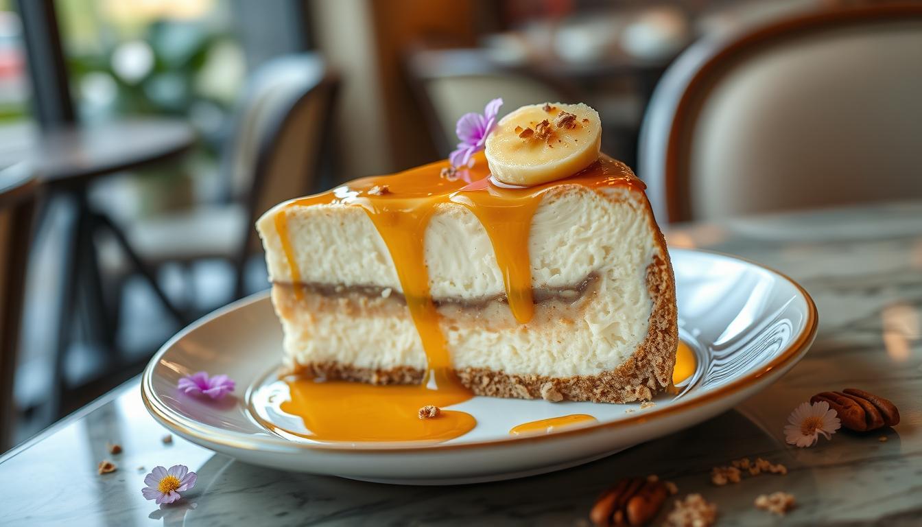 banana foster cheesecake