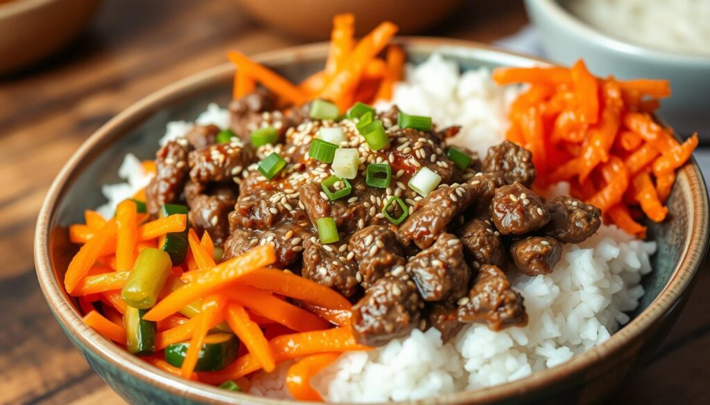 Korean Ground Beef Bowl