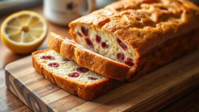 Lemon Cranberry Bread