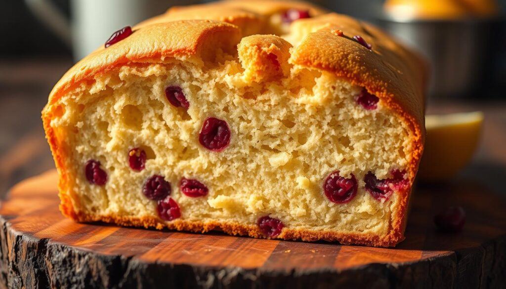 tasty lemon cranberry loaf