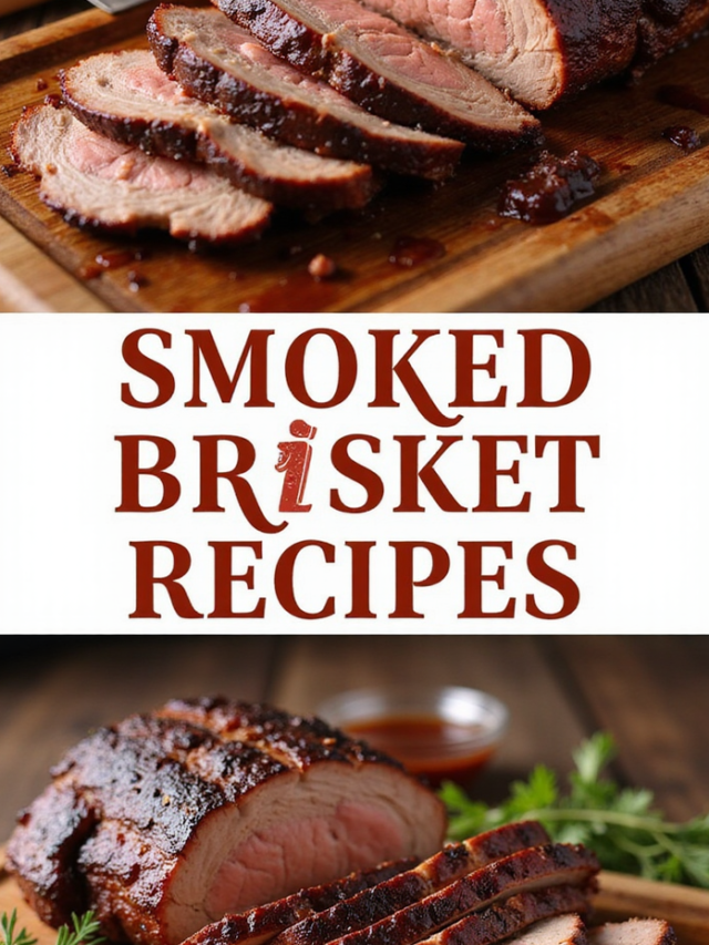 Tender Smoked Brisket Recipes